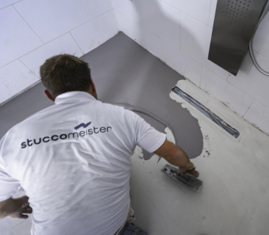 Jan Vrugteveen stukadoor- betonciré voor unieke betonlook